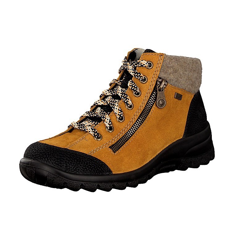 Botas Rieker L7132-00 Para Mulher - Amarelas